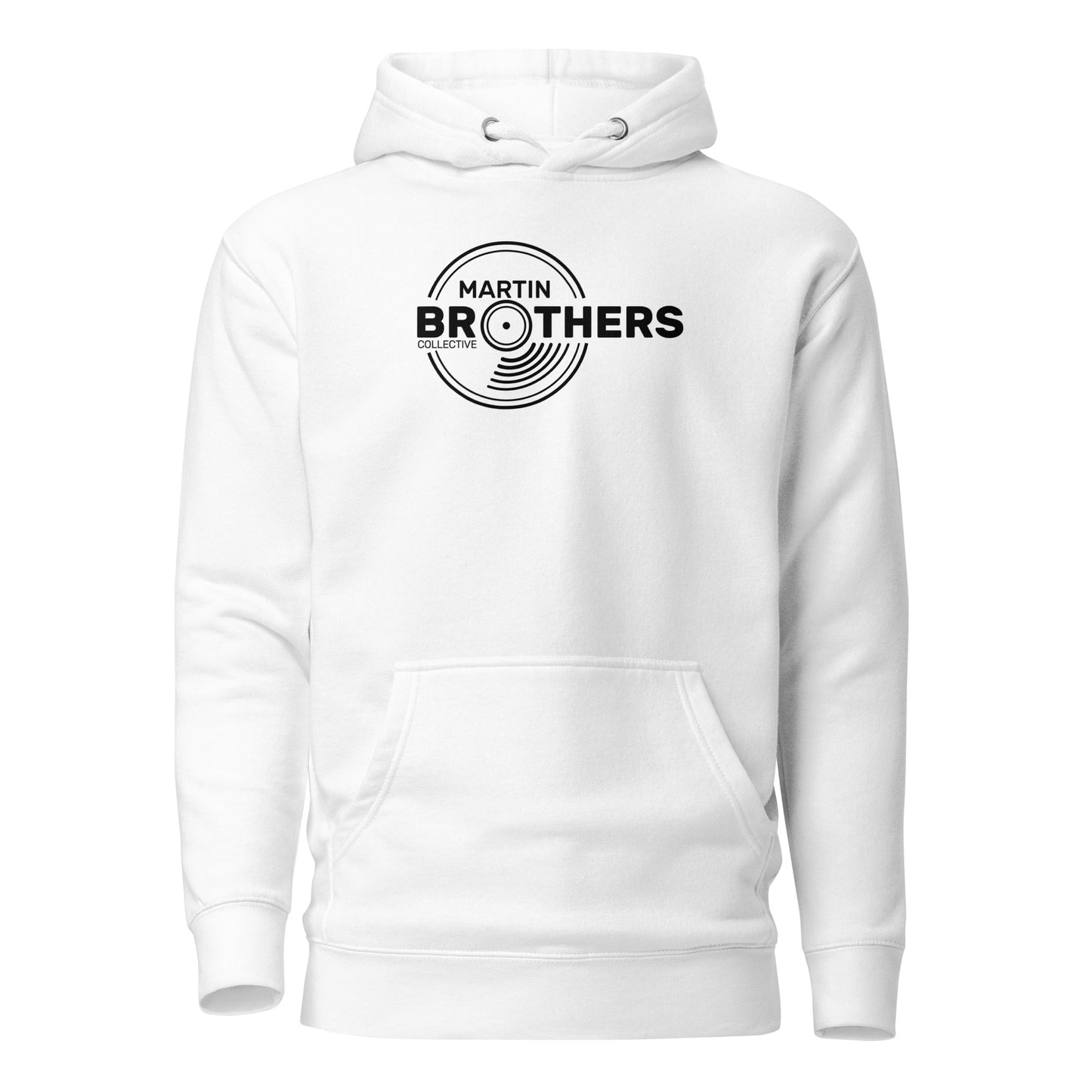 Martin Brothers Collective Unisex Hoodie (White)