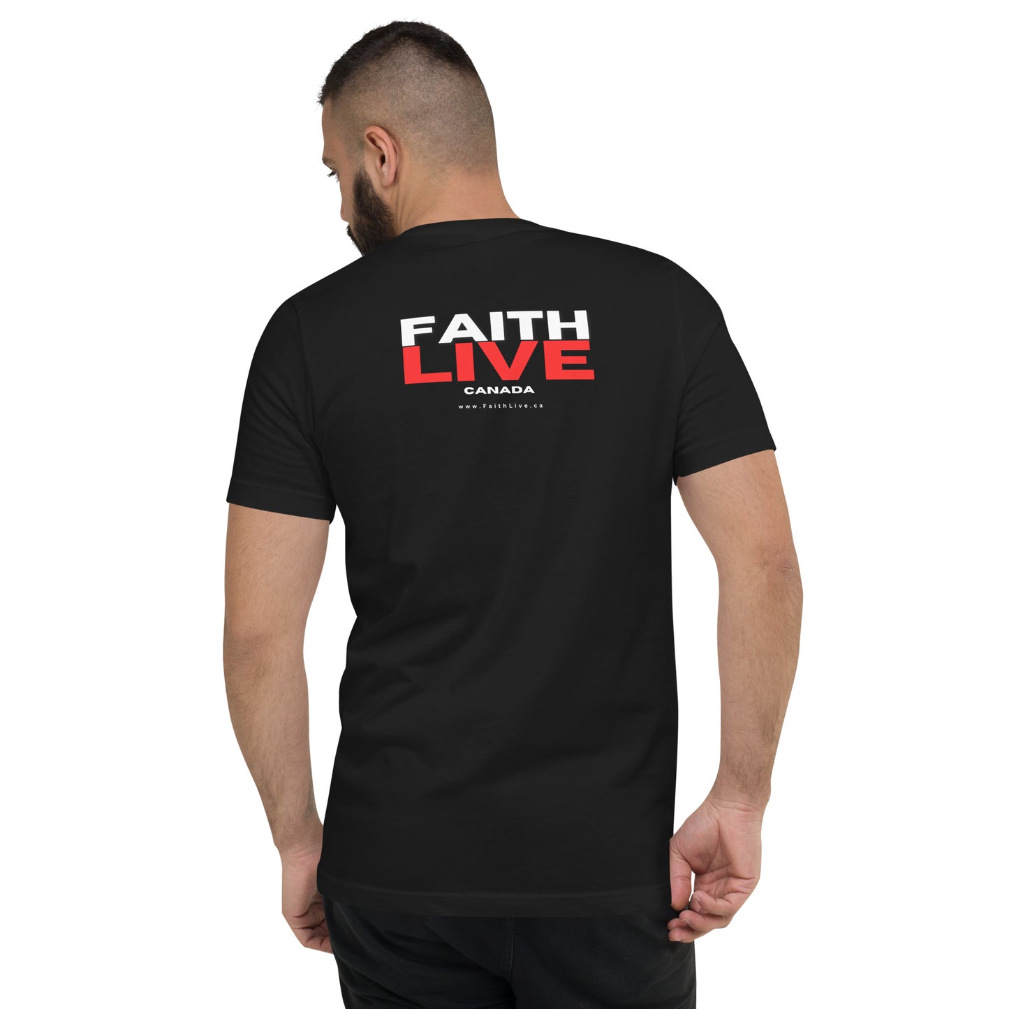 Faith Live Unisex Short Sleeve V-Neck T-Shirt