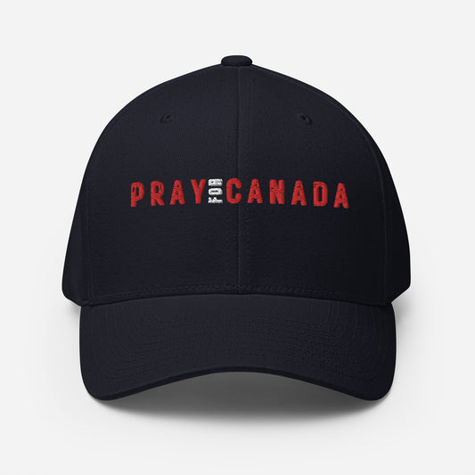 PRAY FOR CANADA Structured Twill Cap