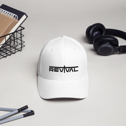 Revival White Structured Twill Cap