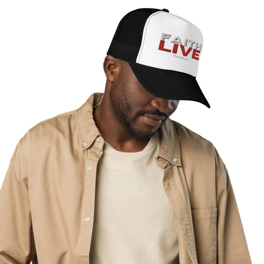 Faith Live Foam trucker hat