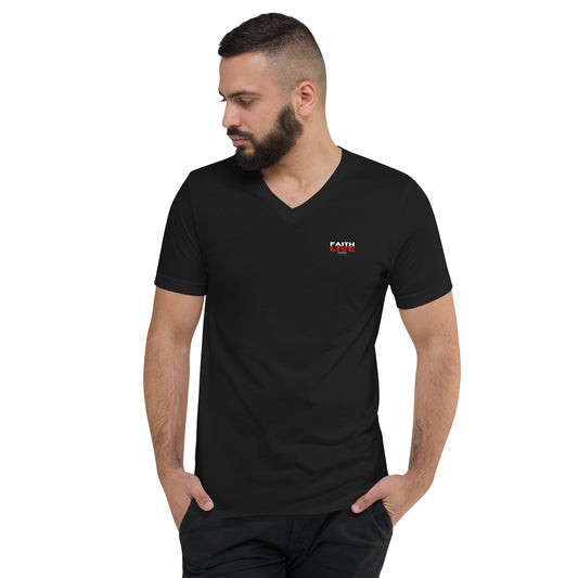 Faith Live Unisex Short Sleeve V-Neck T-Shirt